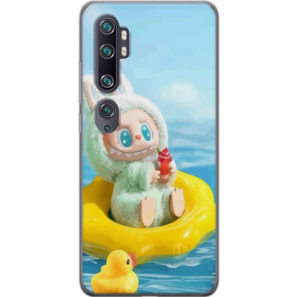 Xiaomi Mi Note 10 Gjennomsiktig deksel Labubu Macaron-serien