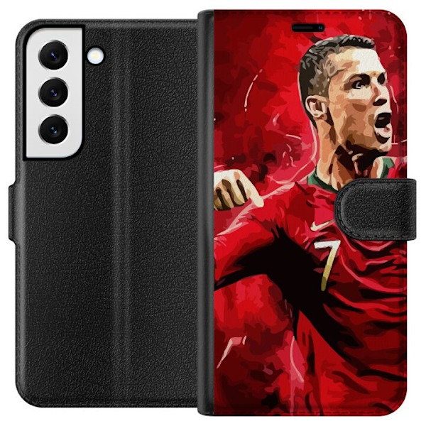 Samsung Galaxy S22 5G Tegnebogsetui Ronaldo