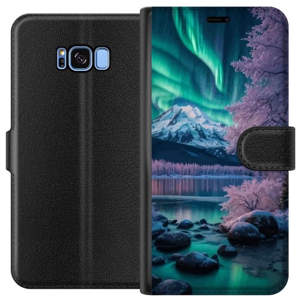 Kompatibelt Lommeboketui til Samsung Galaxy S8 Norrsken