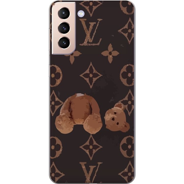 Samsung Galaxy S21 Läpinäkyvä kuori Teddy Suru LV Iloinen