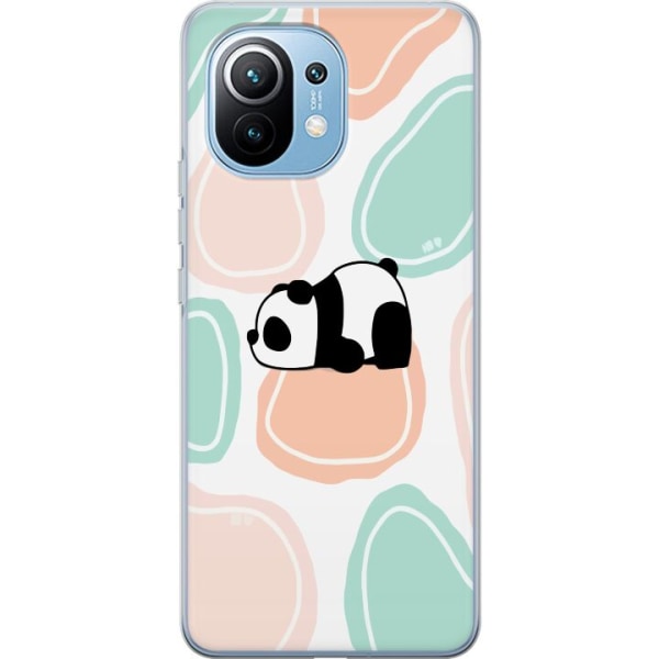 Xiaomi Mi 11 Läpinäkyvä kuori Kawaii Panda