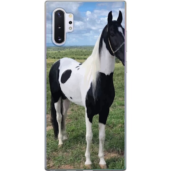 Samsung Galaxy Note10+ Läpinäkyvä kuori Hevosen Taika - tyy