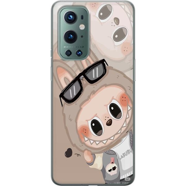OnePlus 9 Pro Gennemsigtig cover Labubu Rainbow Chaos