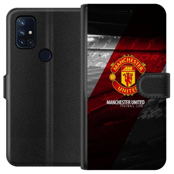 OnePlus Nord N10 5G Lompakkokotelo Manchester United FC