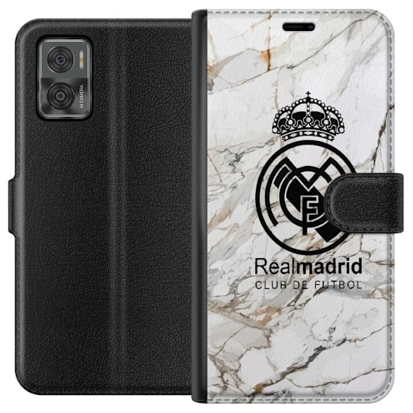 Motorola Moto E22i Tegnebogsetui Real Madrid