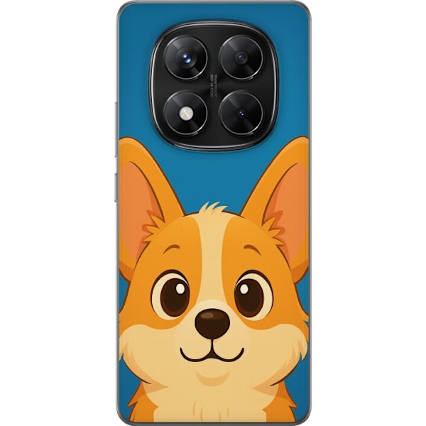 Xiaomi Redmi Note 14 Pro Läpinäkyvä kuori Hello Corgi