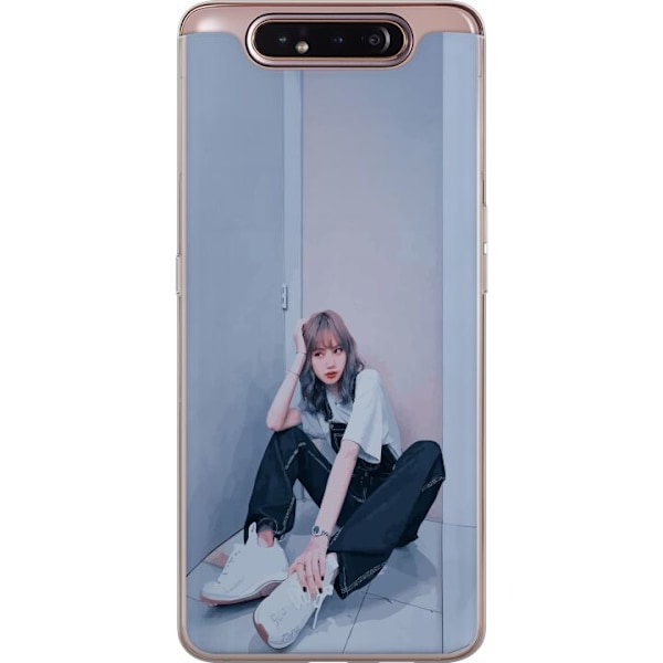 Samsung Galaxy A80 Läpinäkyvä kuori Lisa from Blackpink – K-pop Style Icon