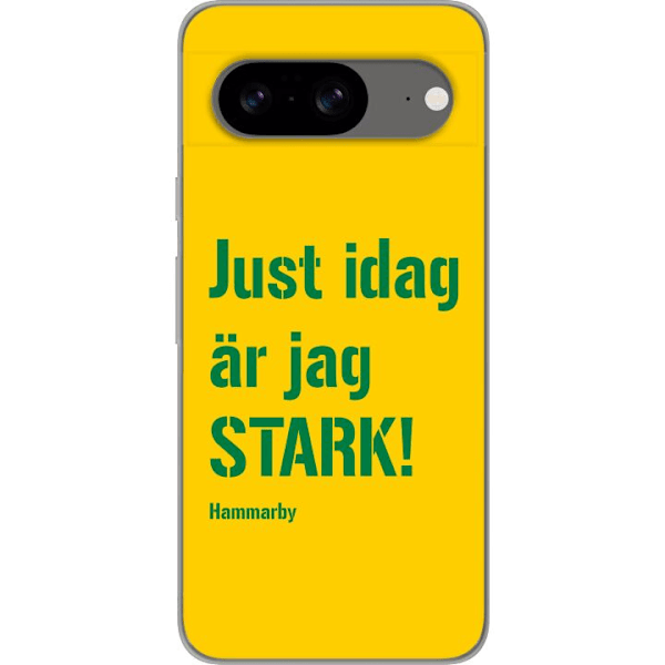 Google Pixel 8 Läpinäkyvä kuori Hammarby