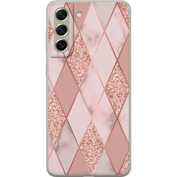 Samsung Galaxy S21 FE 5G Läpinäkyvä kuori Hieman Hienostunut