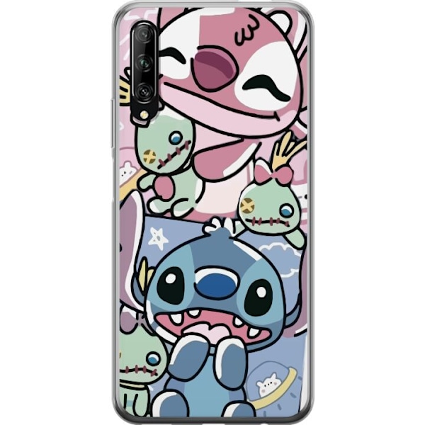 Huawei P smart Pro 2019 Genomskinligt Skal Stitch
