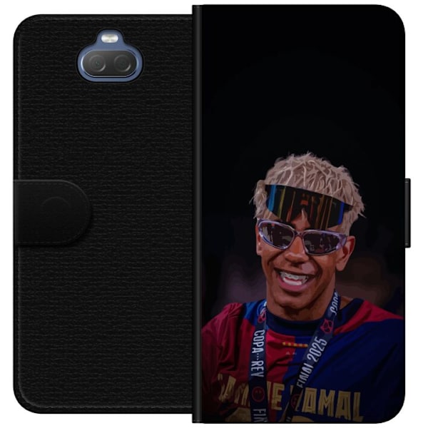 Sony Xperia 10 Plus Tegnebogsetui Lamine Yamal mobiltaske i elegant sportsdesign