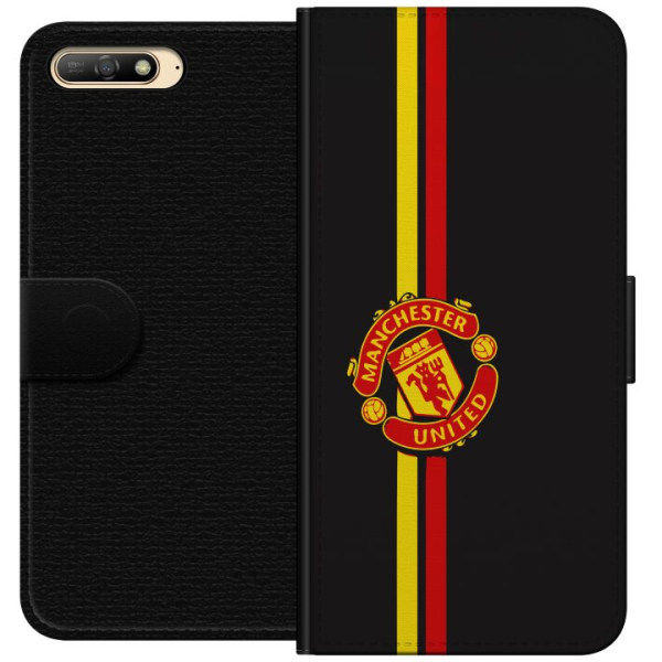 Huawei Y6 (2018) Plånboksfodral Manchester United F.C.