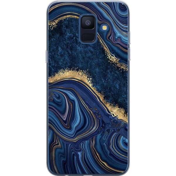Samsung Galaxy A6 (2018) Gennemsigtig cover Midnat Drøm