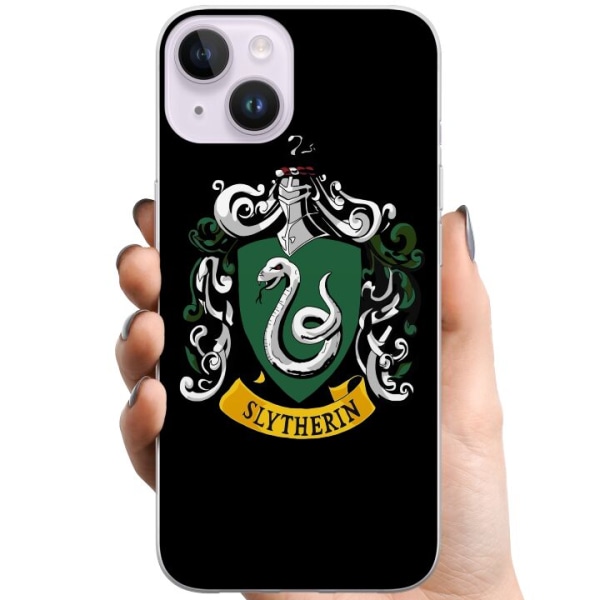 Apple iPhone 15 Plus TPU Mobildeksel Harry Potter - Slytherin
