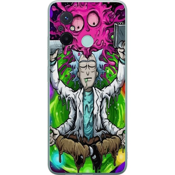 Xiaomi Redmi 12C Genomskinligt Skal Rick and Morty