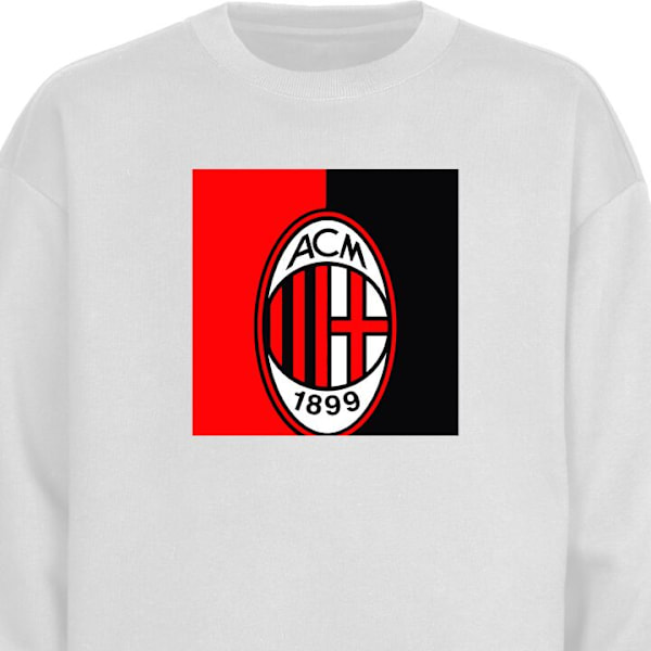 Sweatshirt for Voksen | Klassisk Collegegenser AC Milan