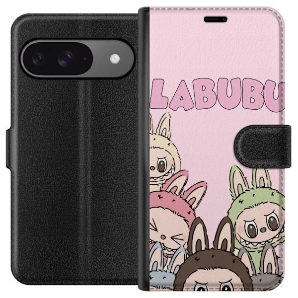 Google Pixel 9 Pro Lompakkokotelo Labubu Pop Mart Hahmot Keräilykohteet Suosittu Hahmosarja Suunnittelu Pop Mart Leikkikalutaide Aihe