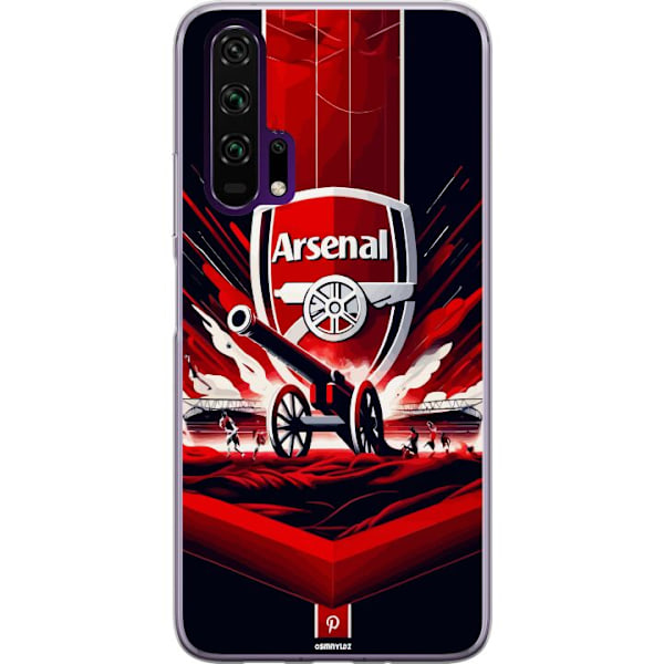 Honor 20 Pro  Läpinäkyvä kuori Arsenal