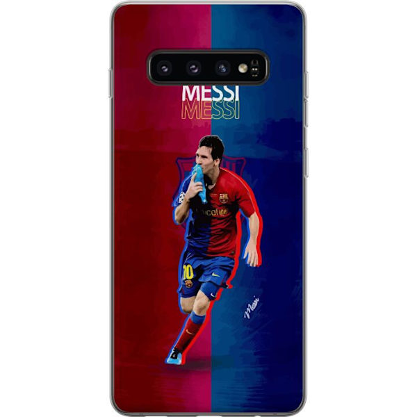 Samsung Galaxy S10 Gjennomsiktig deksel Messi