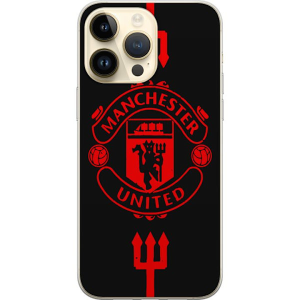 Apple iPhone 15 Pro Max Gjennomsiktig deksel ManchesterUnited