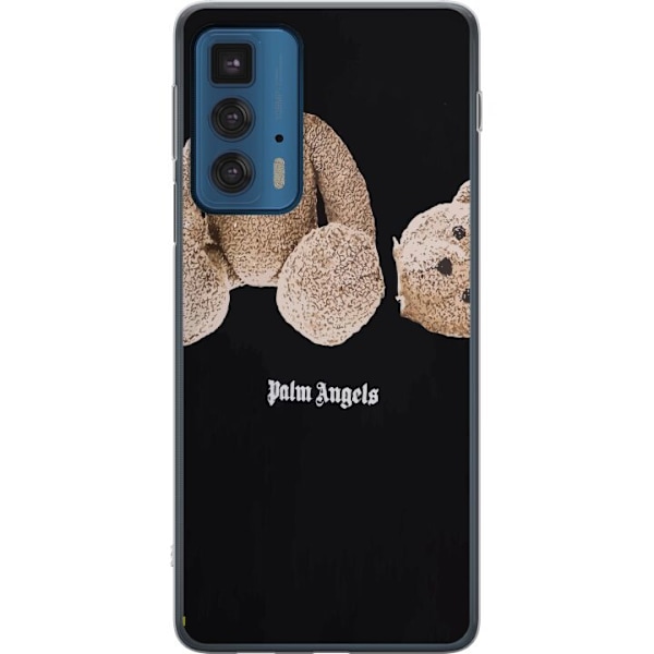 Motorola Edge 20 Pro Gennemsigtig cover Teddy Palm Angels