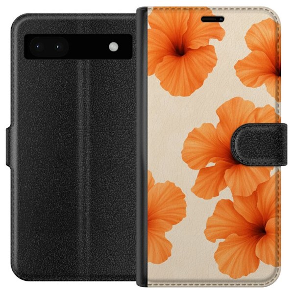Google Pixel 6a Lompakkokotelo Papaya Punch