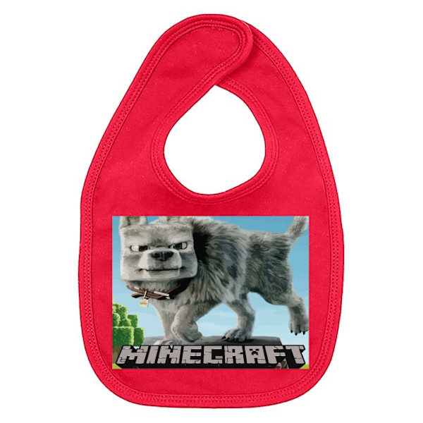 Baby Hagesmæk A Minecraft Movie Rød one size