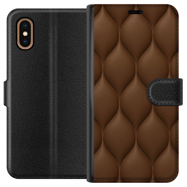 Apple iPhone XS Max Lompakkokotelo Kaakaoskaalat