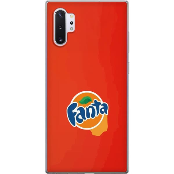 Kompatibelt Mobildeksel til Samsung Galaxy Note10+ Minimalistisk appelsinbrus-inspirert design oransje