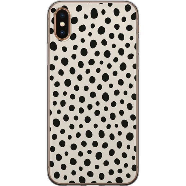 Kompatibelt Mobilskal till Apple iPhone XS Dot Dance