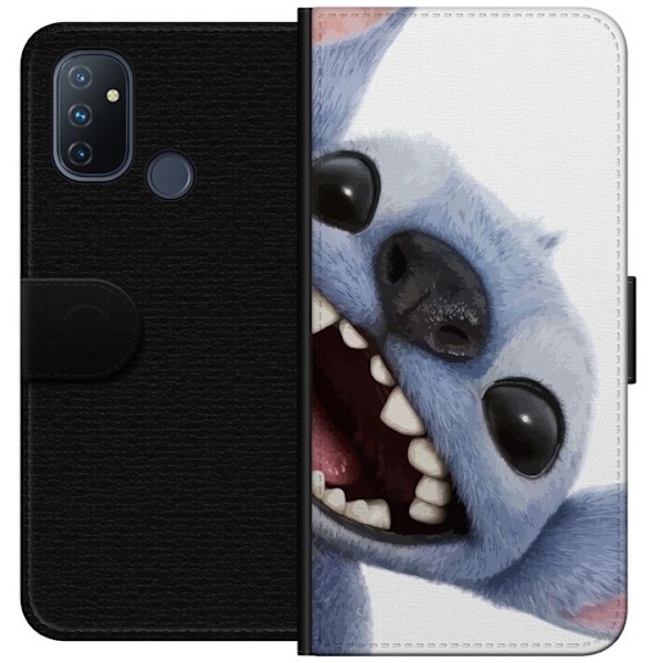 OnePlus Nord N100 Tegnebogsetui Lilo & Stitch