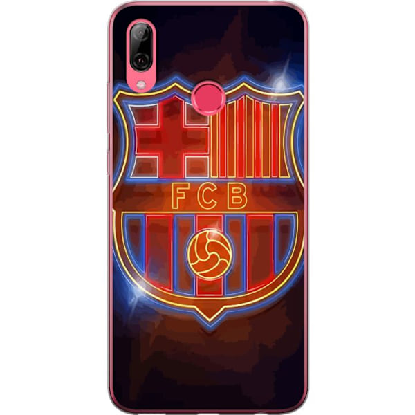 Huawei Y7 (2019) Läpinäkyvä kuori FC Barcelona