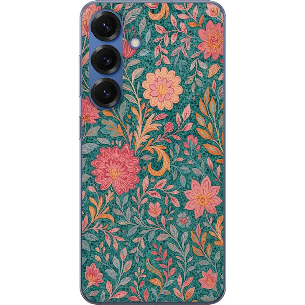 Samsung Galaxy S25+ Gennemsigtig cover Floral Dream