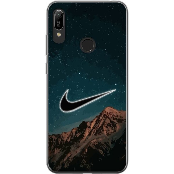 Huawei Y6 (2019) Genomskinligt Skal Nike