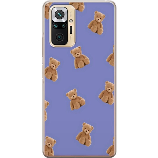 Xiaomi Redmi Note 10 Pro Läpinäkyvä kuori Lentävät karhut