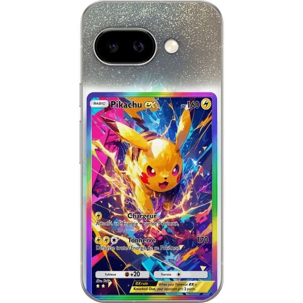 Kompatibelt Mobildeksel til Google Pixel 9a Pikachu gul