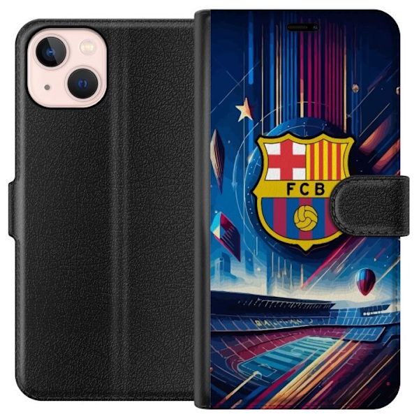 Apple iPhone 13 Tegnebogsetui FC Barcelona