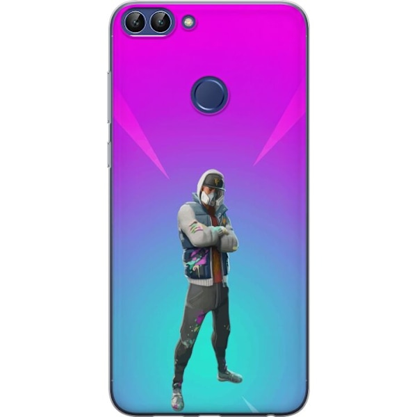 Huawei P smart Gennemsigtig cover sort ridder fortnite