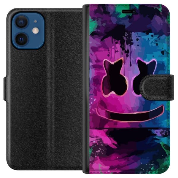 Kompatibelt Plånboksfodral till Apple iPhone 12 Marshmello Fortnite