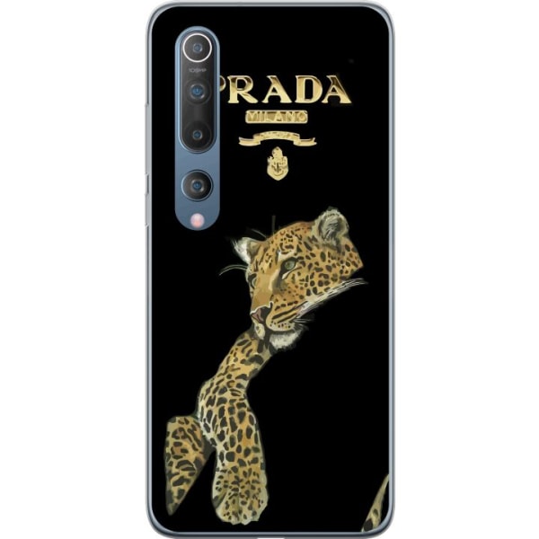 Xiaomi Mi 10 5G Läpinäkyvä kuori Prada Leopard