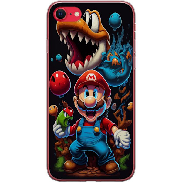 Apple iPhone SE (2022) Läpinäkyvä kuori Mario ja ystävät