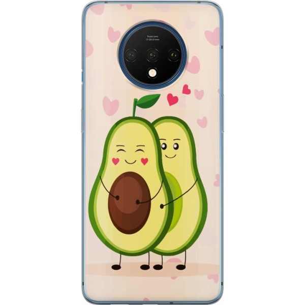 OnePlus 7T Gjennomsiktig deksel Avokado Kjærlighet