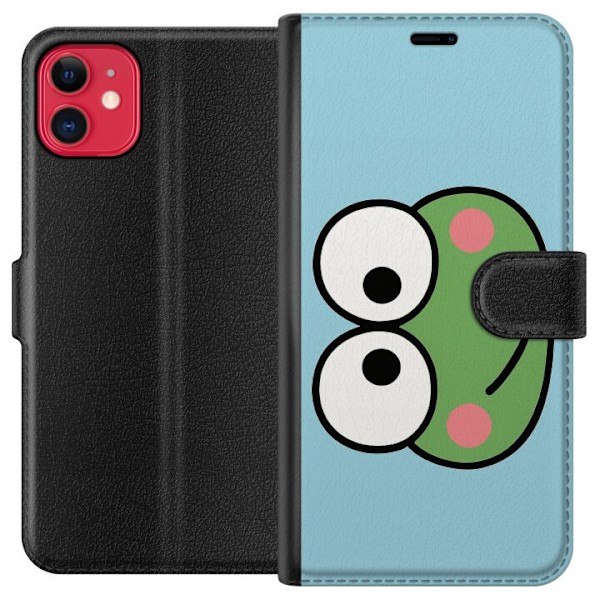 Apple iPhone 11 Tegnebogsetui Keroppi Smile
