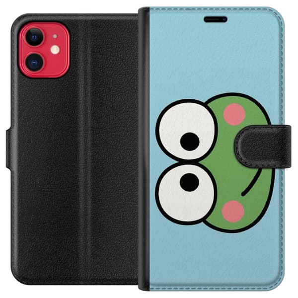 Kompatibel Tegnebogsetui til Apple iPhone 11 Keroppi Smile