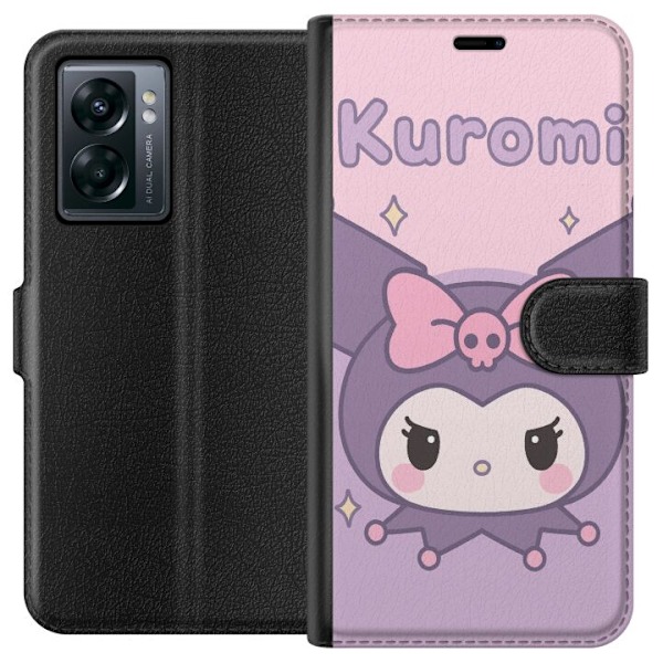 OnePlus Nord N300 Lompakkokotelo Kuromi Kawaii