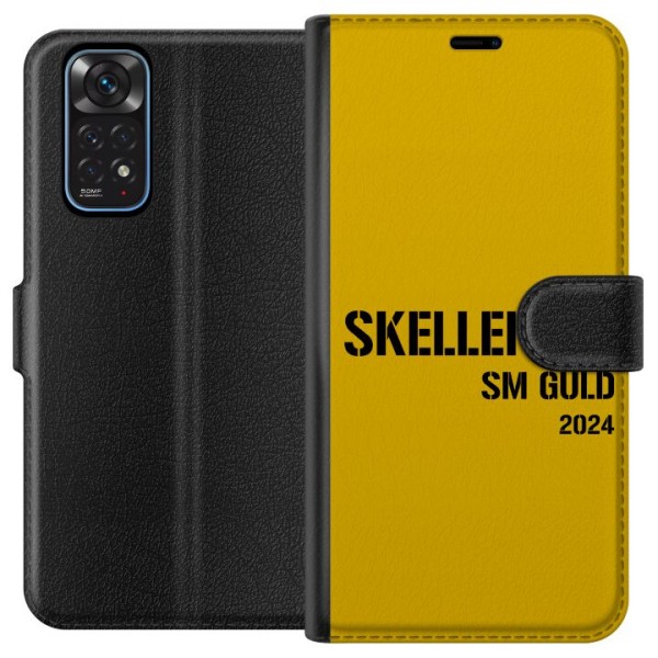 Xiaomi Redmi Note 11 Lompakkokotelo Skellefteå SM KULTA