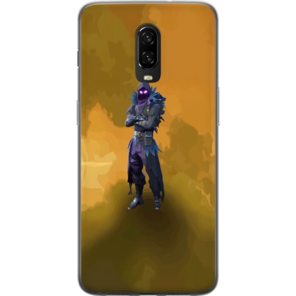 OnePlus 6T Gennemsigtig cover Fortnite - Raven