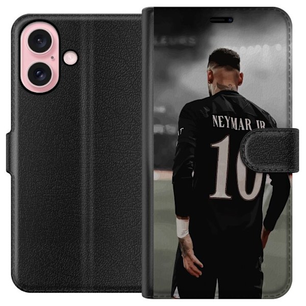 Apple iPhone 16 Lommeboketui Neymar