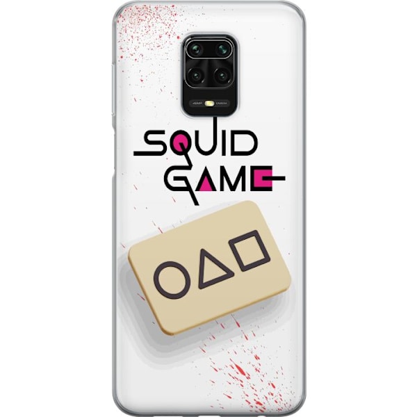 Xiaomi Redmi Note 9S Gjennomsiktig deksel Squid Game