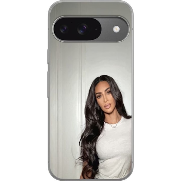 Google Pixel 9 Pro Läpinäkyvä kuori Kim Kardashian – Iconic Style Collection